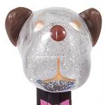 PEZ - Barky Brown Crystal Glitter Head on Happy Valentines Day 2017