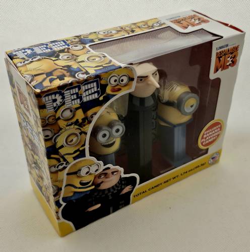 PEZ - Despicable Me - Despicable Me Triple Pack Jerry, Gru & Stuart - US Release