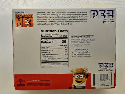 PEZ - Despicable Me - Despicable Me Triple Pack Jerry, Gru & Stuart - US Release