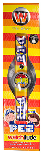 PEZ - Watches and Clocks - Slap Watch - stripes