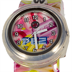 PEZ - Watches and Clocks - Slap Watch - candies