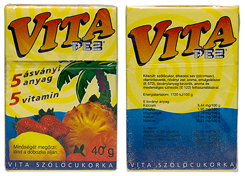 PEZ - Dextrose Packs - VITA - with palm