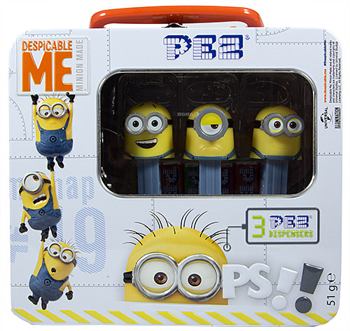 PEZ - Despicable Me - Despicable Me Tin Dave, Stuart & Jerry - Euro Release