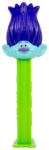 PEZ - Dreamworks Movies - Trolls - Branch - Purple