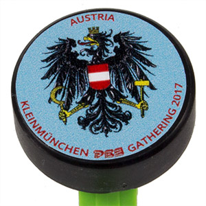 PEZ - Kleinmnchner PEZ Sammeltreffen - 2017 - Puck - Austrian emblem