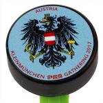 PEZ - Puck  Austrian emblem on 8. Kleinmuenchner PEZ Gathering 2017