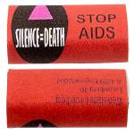 PEZ - Stop Aids - Silence=Death  Mini