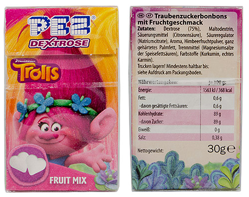 PEZ - Dextrose Packs - Trolls