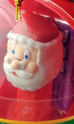 PEZ - Christmas - Mini PEZ - Santa Claus - Ornaments Ball - F