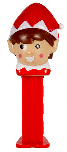 PEZ - Mini PEZ - Elf - Ornaments ball red/white cap - B