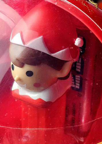 PEZ - Mini PEZ - Elf - Ornaments ball red/white cap - B