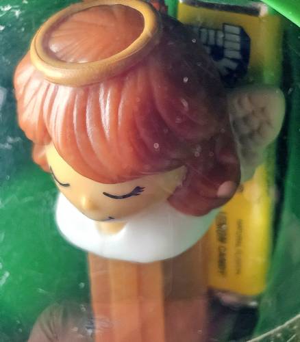 PEZ - Mini PEZ - Angel - Brown hair, Ornaments ball - C