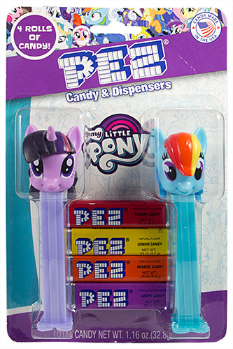 PEZ - My little Pony - My Little Pony Double Pack Twilight & Rainbow