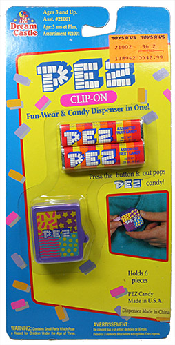 PEZ - Jewelry - Clip-on - Purple