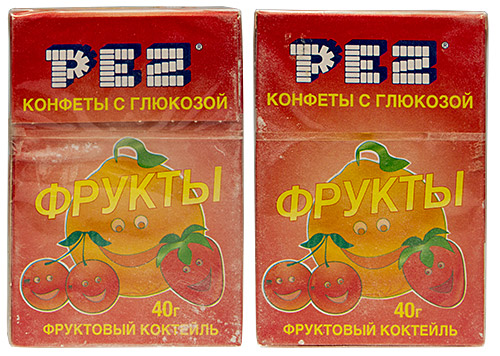 PEZ - Dextrose Packs - Fructy