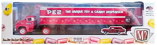 PEZ - M2 Trucks - Serie 1 - 1958 Chevrolet Spartan LCF - Super Chase