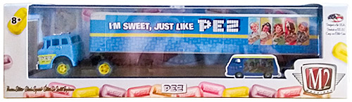 PEZ - Promo Trucks - M2 Trucks - Serie 1 - 1964 Ford C-950 - Chase