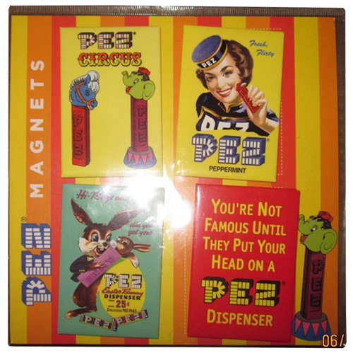 PEZ - Magnets - Retro Magnet Set - B