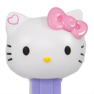 PEZ - Unicorn - pink bow, heart on ears