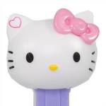 PEZ - Hello Kitty  pink bow, heart on ears on I ♥ unicorns