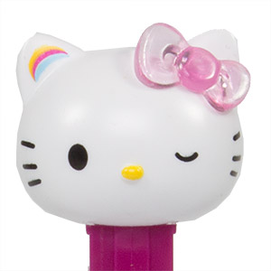 PEZ - Unicorn - blinking eye, rainbow on ears