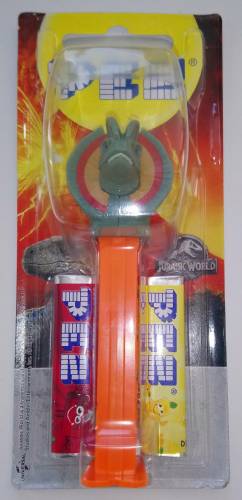 PEZ - Movie and Series Characters - Jurassic World - Dilophosaurus