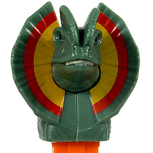 PEZ - Movie and Series Characters - Jurassic World - Dilophosaurus