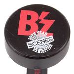 PEZ - Puck B'z Black on exhibition black stem