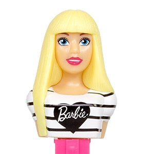 PEZ - Brand Characters - Barbie - Serie 2 - Barbie with t-shirt