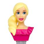 PEZ - Barbie with braid B dark pink dress