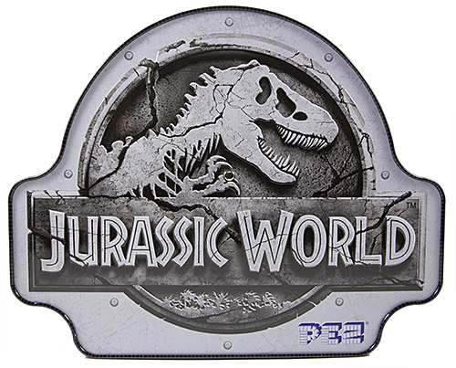 PEZ - Jurassic World - Click'n'Play - Jurassic World Click & Play Collectors Tin
