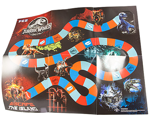 PEZ - Jurassic World - Click'n'Play - Jurassic World Click & Play Collectors Tin