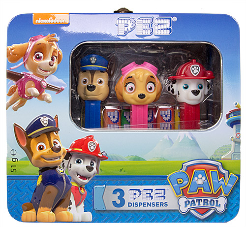 PEZ - Paw Patrol - Paw Patrol Collectors Tin