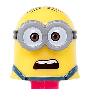 PEZ - Despicable Me - Despicable Me 3 - Minion Dave - screaming mouth - B