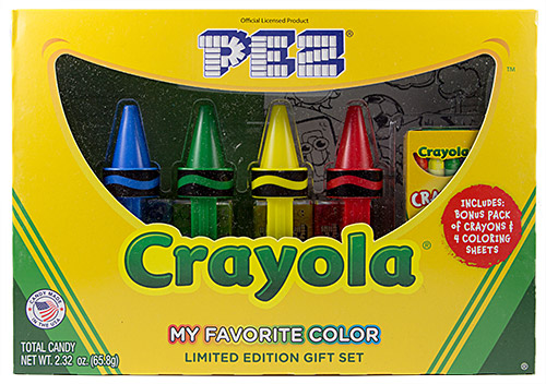 PEZ - Brand Characters - Crayola - Crayola Gift Set
