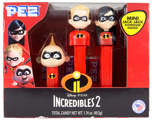 PEZ - Incredibles, The - Incredibles 2 - Incredibles 2 Triple Pack