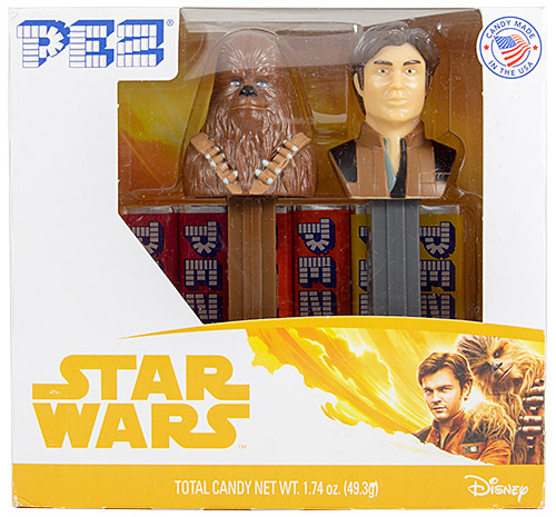 PEZ - Star Wars - Han Solo - Twin Pack Chewbacca C and Han Solo