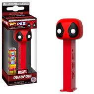 PEZ - Deadpool - Hot Topic - Deadpool (Chase) - Yellow Head, Blue Eyes