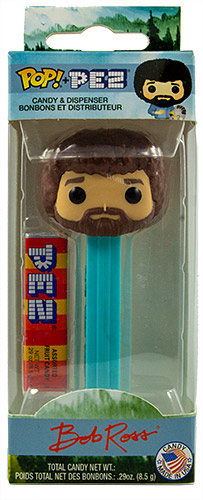 PEZ - TV - Target - Bob Ross - light blue stem