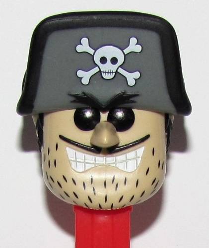 PEZ - Ad Icons - Jean LaFoote - Skull with black eyes - A