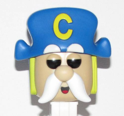 PEZ - Ad Icons - Target - Cap'n Crunch - BlueHat, WhiteStem