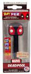 PEZ - Deadpool  Black Head, Red Eyes