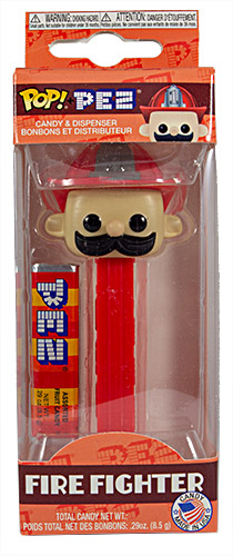 PEZ - PEZ Pals - Firefighter - Red Hat