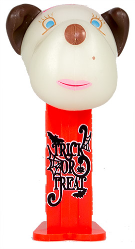 PEZ - AWL / SOS - Halloween 2018 - Barkina - White GITD Head