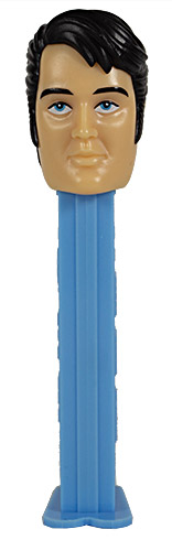 PEZ - Famous People - Elvis - 60's Elvis - plain lips