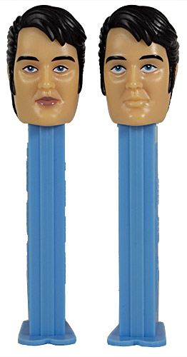 PEZ - Famous People - Elvis - 60's Elvis - plain lips