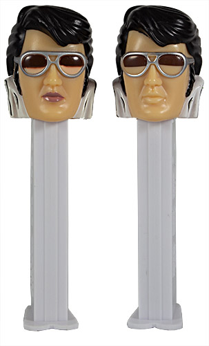 PEZ - Famous People - Elvis - 70's Elvis - plain lips