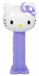 PEZ - Hello Kitty  Mini White Head Light Purple Bow
