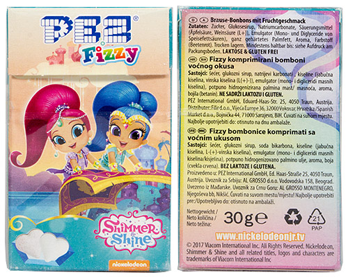 PEZ - Dextrose Packs - Shimmer and Shine