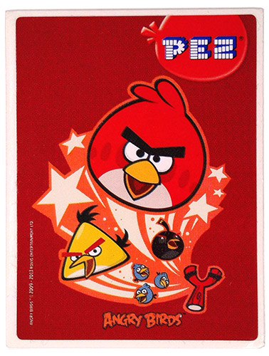 PEZ - Stickers - Angry Birds - Stars White